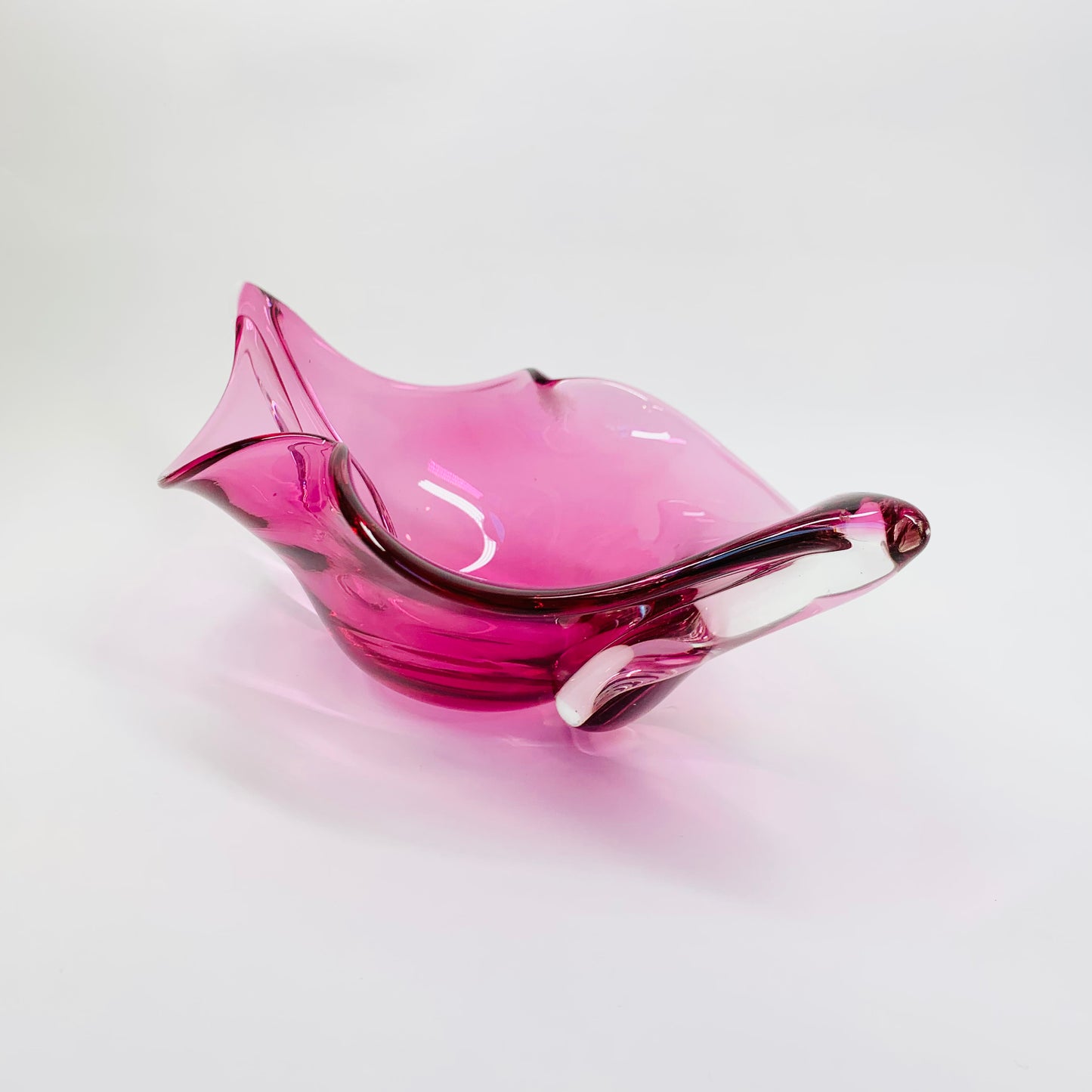 MCM MURANO PINK LIP BOWL