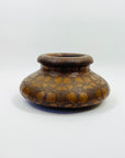RETRO HAND CARVED WOODEN VASE