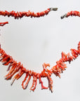 1950s STRUNG CORAL NECKLACE
