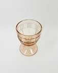 ANTIQUE DEPRESSION PINK PRESSED GLASS PLATE/BOWL/DINNER SERVICE