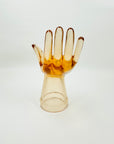 1950s USA GLASS RELIEF/SCULPTURE OF A HAND
