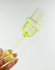 MIDCENTURY FINNISH URANIUM GLASS SULTAN SET BY NANNY STILL FOR RIIHIMAEN LASI