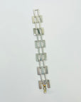 SIGNED 1990s TOM FORD GUCCI STERLING SILVER FANCY LINKS BRACELET