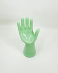 1950s USA GLASS RELIEF/SCULPTURE OF A HAND