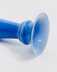 MCM CASED BLUE HOOP VASE