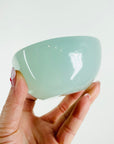 1950s CASED TURQUOISE BLUE MURANO GEODE GLASS MINI BOWL