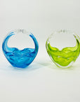 1950s MURANO GLASS MINI BAG/VASE
