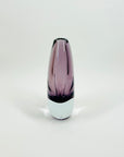 1950s PURPLE SOMMERSO GLASS POSY VASE BY GUNNAR NYLUND FOR STROMBERGSHYTTAN