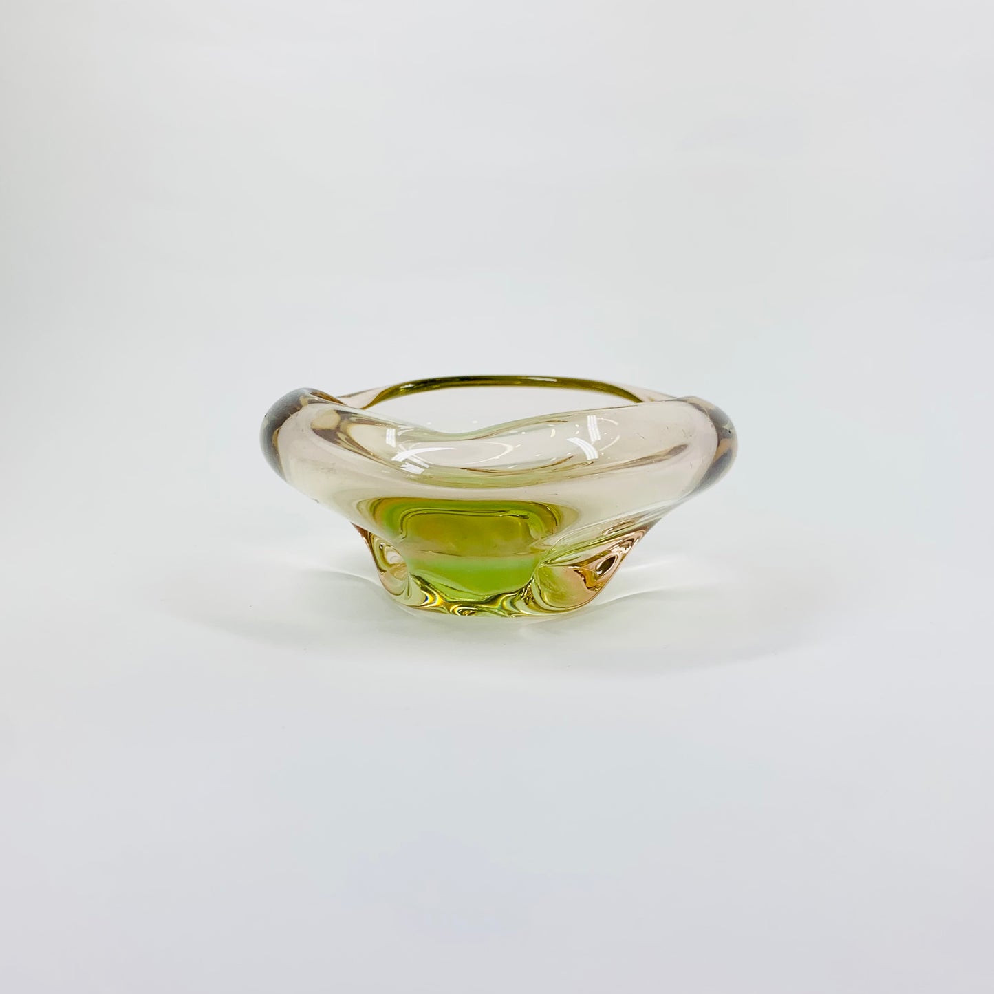 CZECH GLASS BOWL/ASHTRAY