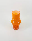 1960s FINNISH BLUE GLASS HOOP VASE BY TAMARA ALADIN FOR RIIHIMAEN LASI