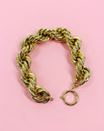 CHUNKY TWIST ROPE BRACELET