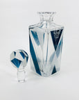 KARL PALDA TEAL BLACK DECANTER SET