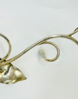 ANTIQUE ART NOUVEAU HARDY BROTHERS SILVER PLATED EPERGNE VASE/CANDLE HOLDER