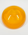 1960s ORANGE OPALESCENT GLASS BOWL BY ERIK HOGLUND FOR BODA
