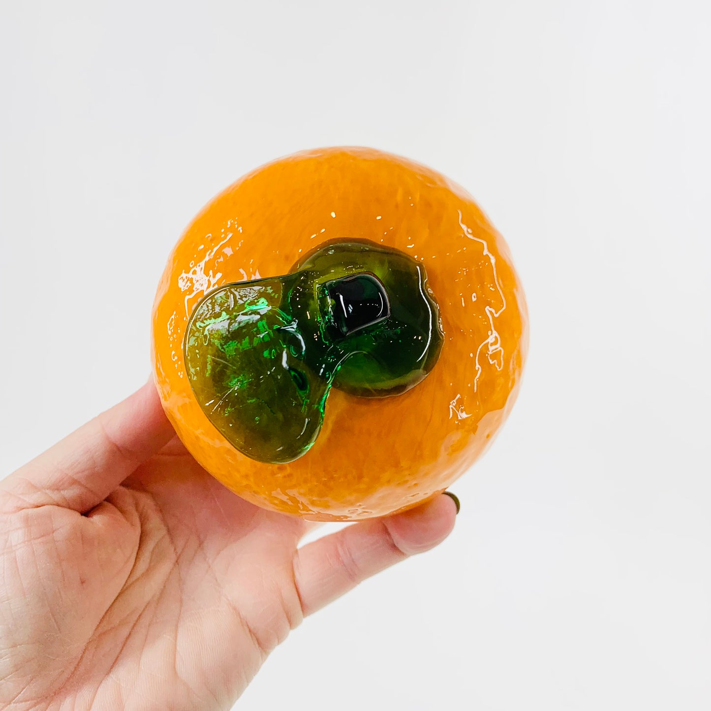 Midcentury Italian glass fruit