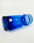 1960s SWEDISH ASEDA COBALT BLUE SOMMERSO GLASS VASE BY BO BORGSTROM
