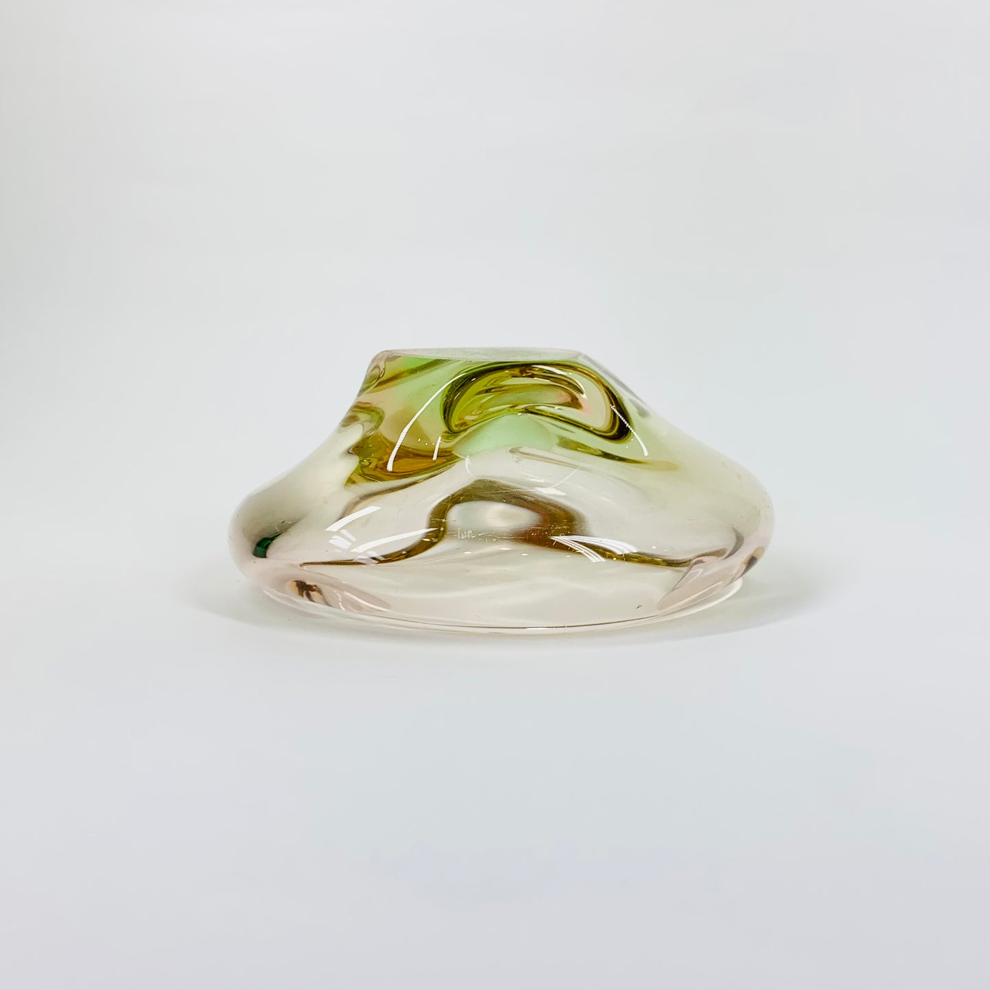 CZECH GLASS BOWL/ASHTRAY