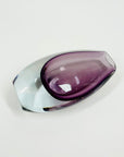 1950s PURPLE SOMMERSO GLASS POSY VASE BY GUNNAR NYLUND FOR STROMBERGSHYTTAN
