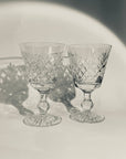 ANTIQUE STUART CRYSTAL GLASSES