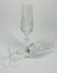 CRYSTAL CHAMPAGNE FLUTES