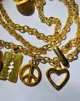 1990s MOSCHINO CHARMS BELT
