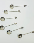 ANTIQUE JAPANESE STERLING SILVER ETCHED SPOON