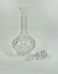 ANTIQUE CUT BOHEMIAN CRYSTAL DECANTER