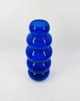 1960s AFORS COBALT BLUE GLASS SPACE AGE HOOP VASE