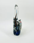 1980s MURANO MILLIFIORE ART GLASS ELEPHANT