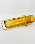 1960s FINNISH AMBER GLASS VASE BY KAL BLOMQIST