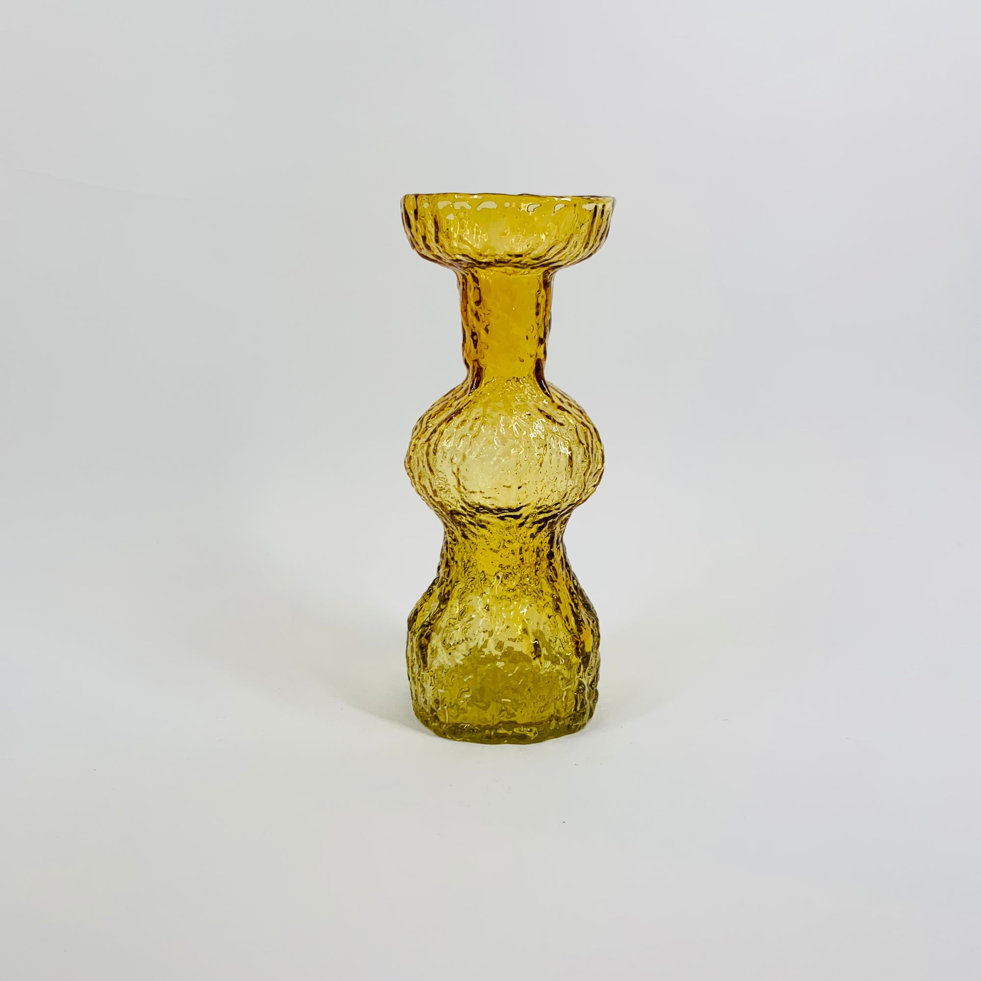 JAPANESE BARK GLASS VASE/CANDLE HOLDER