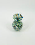 1990s F.VISSER TIE DYE PORCELAIN VASE