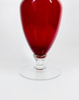 RUBY GLASS DECANTER