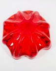 RED ORANGE FLOWER BOWL
