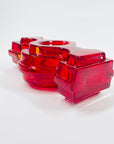 MIDCENTURY FINNISH GLASS EMMA MALJAKKO VASE BY HELENA TYNELL FOR RIIHIMAEN LASI
