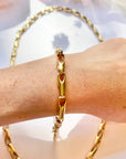 1990s GIVENCY HARD LINKS CHAIN SUITE