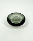 1960s HOLMEGAARD SIGNED GREY GLASS STONE BOWL BY PER LUTKEN