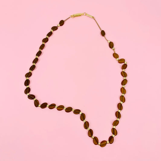 WOOD BEADS NECKLACE