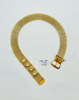 1970s TRIFARI MESH BUCKLE NECKLACE