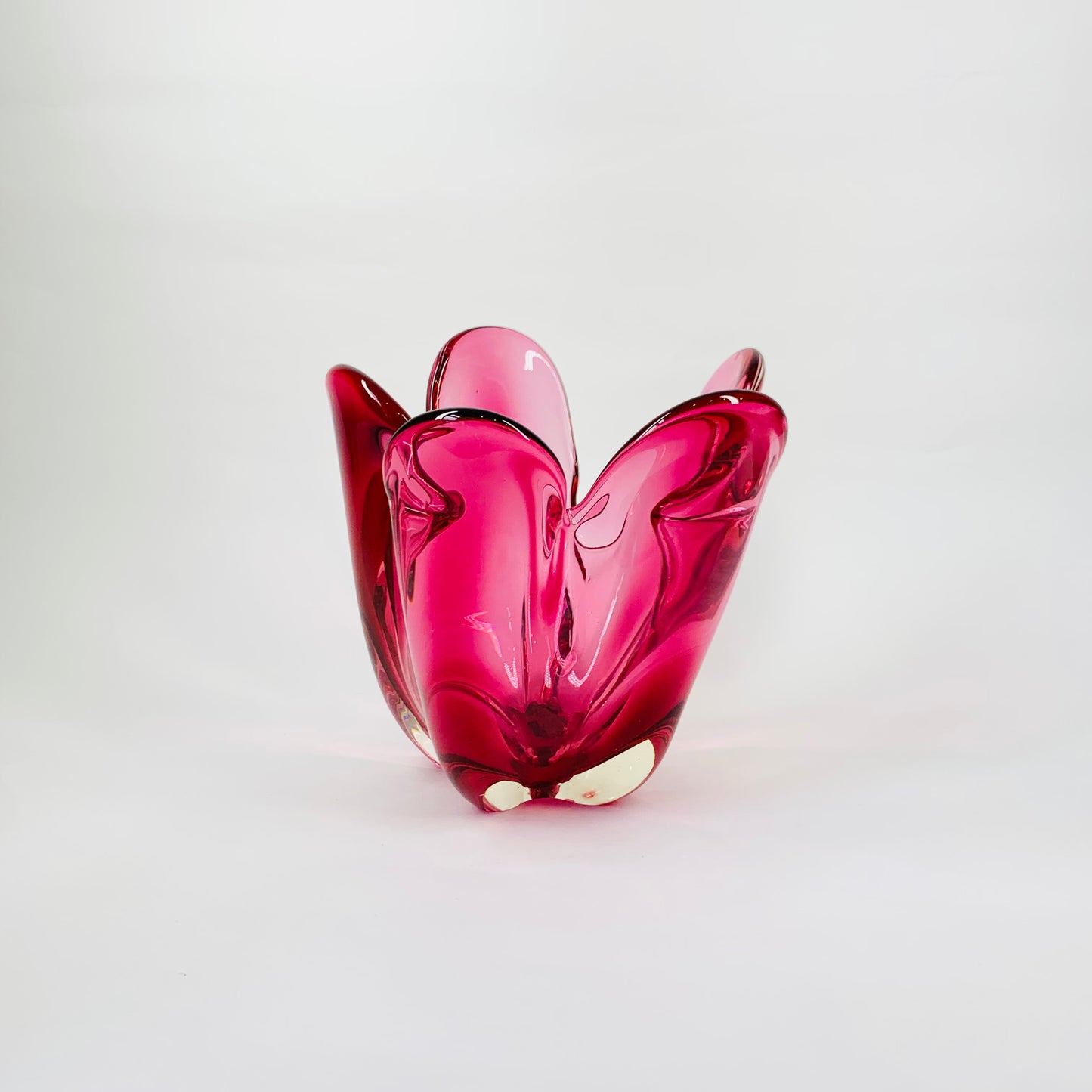 PINK HANDKERCHIEF VASE
