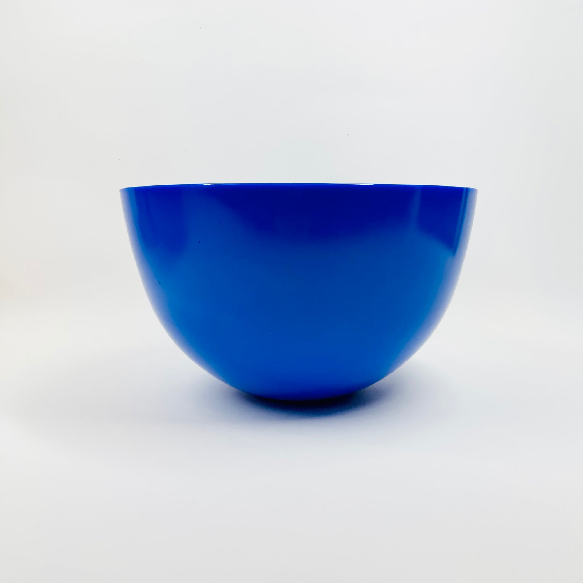 1960s COLORA GLASS BOWL BY SVEN PALMQIST FOR ORREFORS