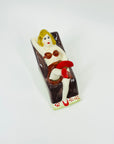 1940s HAND PAINTED NAUGHTY NODDER JAPANESE PIN UP GIRL ASHTRAY
