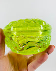 URANIUM GLASS BACCANTES NUDE BOX