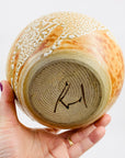 MILK BUBBLES POTTERY VESSEL