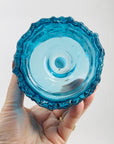 GEOFFREY BAXTER BARK GLASS CANDLE HOLDER
