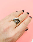 SILVER KNOT RING