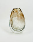 1980s AUSTRALIAN MOUTH BLOWN ART GLASS VASE