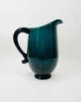 1960s SWEDISH CHRISTINA BLUE TEAL CASED GLASSES