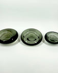 1960s HOLMEGAARD SIGNED GREY GLASS STONE BOWL BY PER LUTKEN