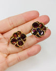 80s BARCS BOLD PEAR DROP NECKLACE SUITE